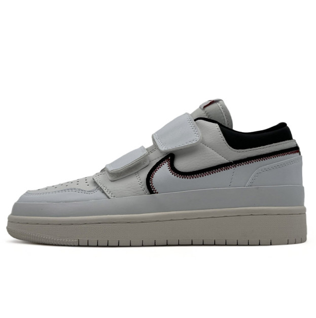Jordan 1 Retro Low Double Strap White Black