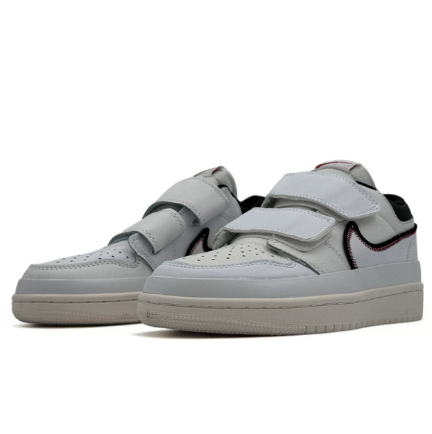 Jordan 1 Retro Low Double Strap White Black