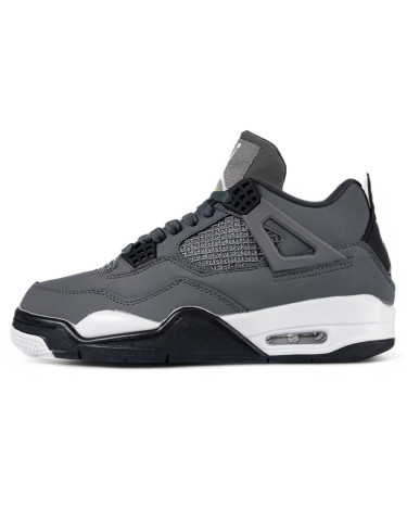Jordan 4 Grey Black White FUR