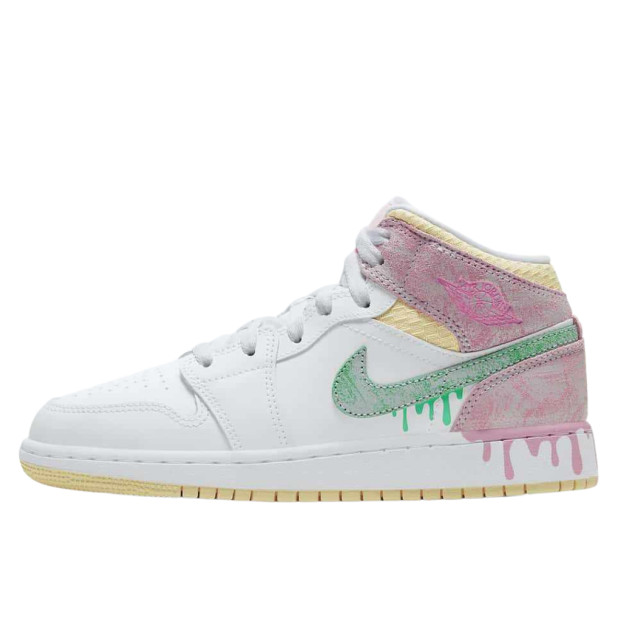Jordan 1 Mid Paint Drip DD1667-100