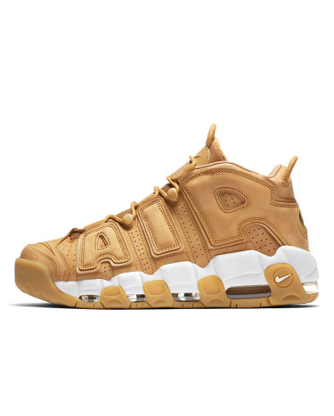 Wheat uptempo on feet cheap