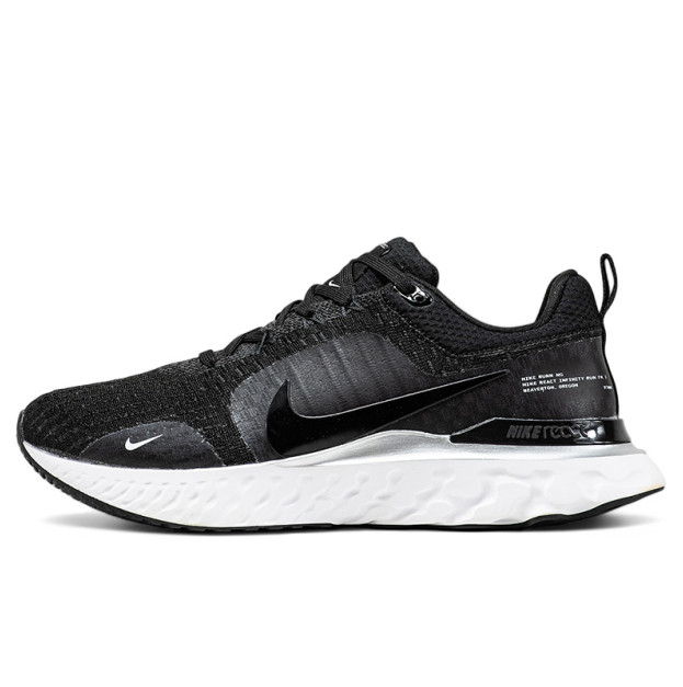 Nike React Infinity Run Black White