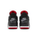Jordan 4 Black Red Grey Winter с МЕХОМ