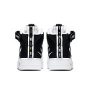 Nike Air Force 1 Mid Utility White Black 07 LV8 Winter с МЕХОМ