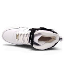Nike Air Force 1 Mid Utility White Black 07 LV8 Winter с МЕХОМ