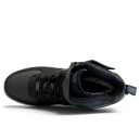 Nike Air Force 1 Utility HIgh Black White Winter с МЕХОМ