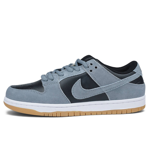 Nike SB Dunk Low Grey White Gum Winter с МЕХОМ