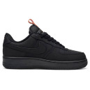 Nike Air Force 1 Low Black Orange С МЕХОМ