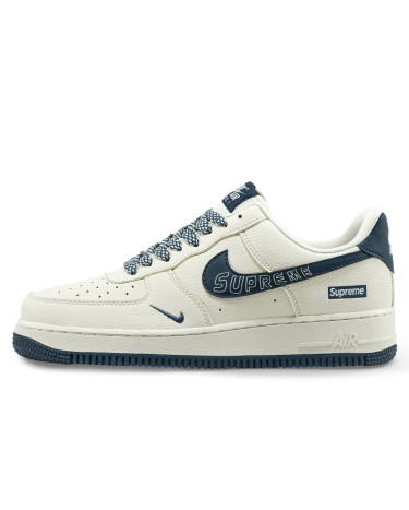 Nike Air Force 1 Low x Supreme Beige Blue