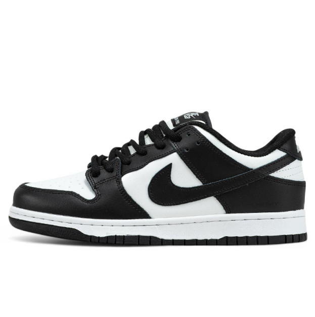 Nike SB Dunk Low Black White With FUR