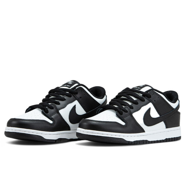 Nike SB Dunk Low Black White With FUR