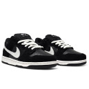 Nike SB Dunk Low Black White Two WITH FUR