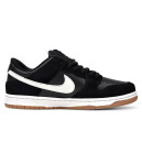 Nike SB Dunk Low Black White Gum С МЕХОМ