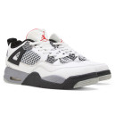 Jordan 4 Cement White Grey Black С МЕХОМ
