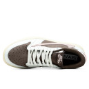 Jordan 1 Low x Travis Scott White Brown Pink