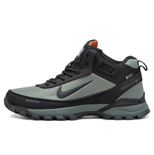 Nike Rivah Gore-Tex Winter Khaki Black З ХУТРОМ