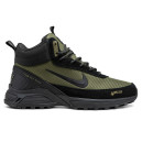 Nike Rivah Gore-Tex Khaki Black С МЕХОМ