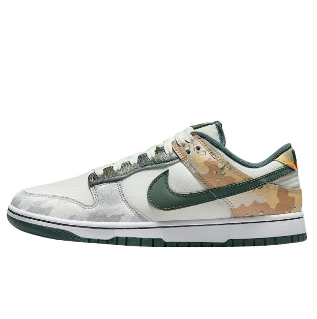 Nike Dunk Low Sail Multi Camo DH0957-100