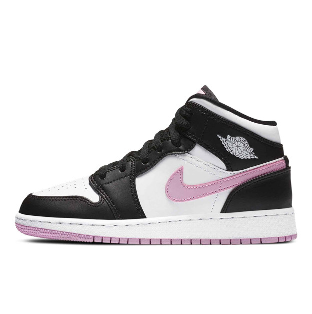 Jordan 1 Mid White Light Arctic Pink 555112-103