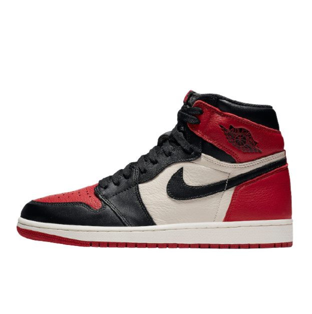 Jordan 1 Retro High OG Bred Toe 555088-610