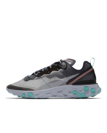 Nike React Element 87 Black Neptune Green AQ1090-005
