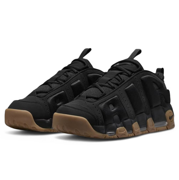 Nike Air More Uptempo Low Black Gum FZ3055-003