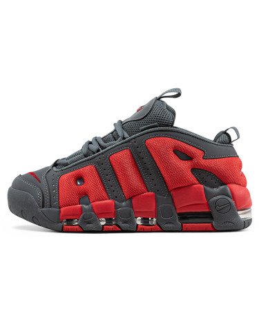 Nike Air More Uptempo Low Dark Grey Light Crimson FZ3055-002