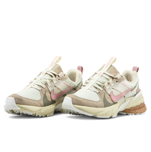 Nike V2K Runtekk Beige Pink Green