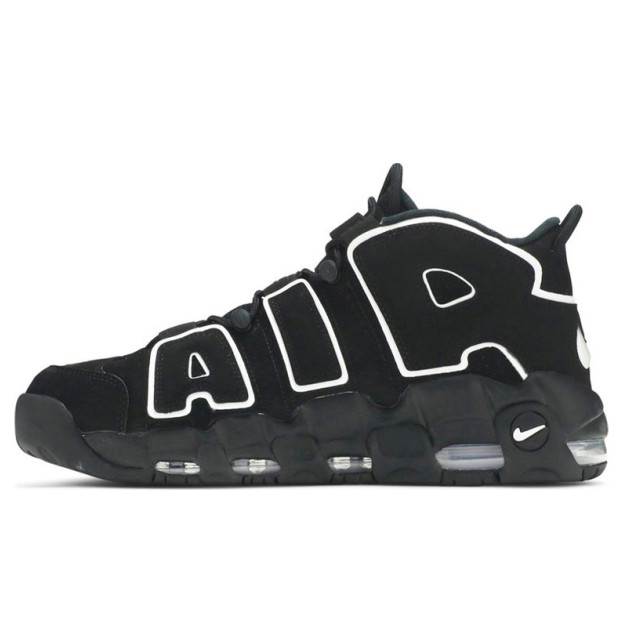 Nike Air More Uptempo Black White 414962-002