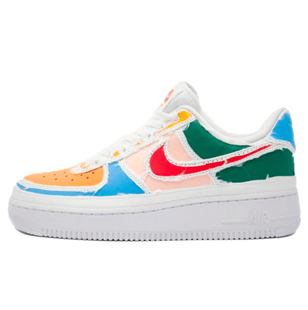 Nike Air Force 1 Low LX Tear Away Red Swoosh CJ1650-101