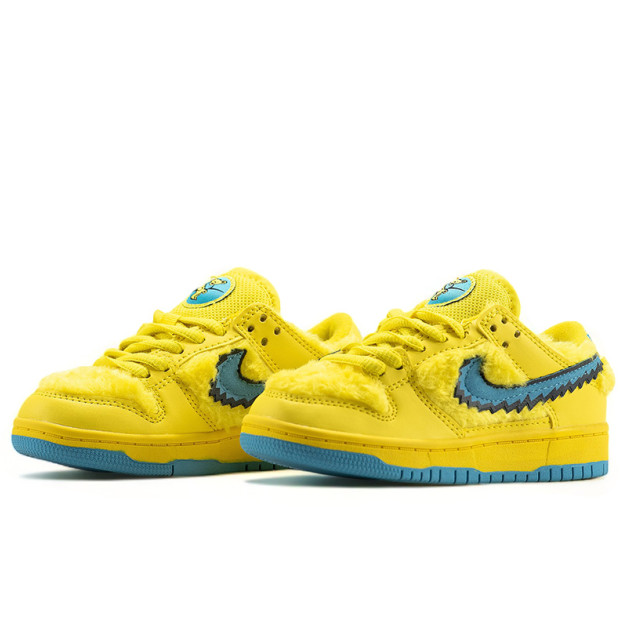 Nike SB Dunk Low Grateful Dead Bears Opti Yellow