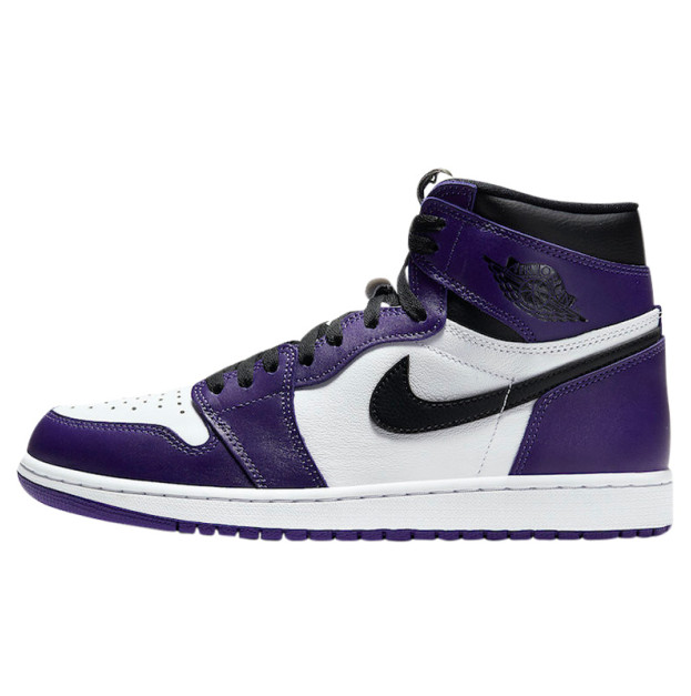 Jordan 1 Retro High Court Purple White 555088-500