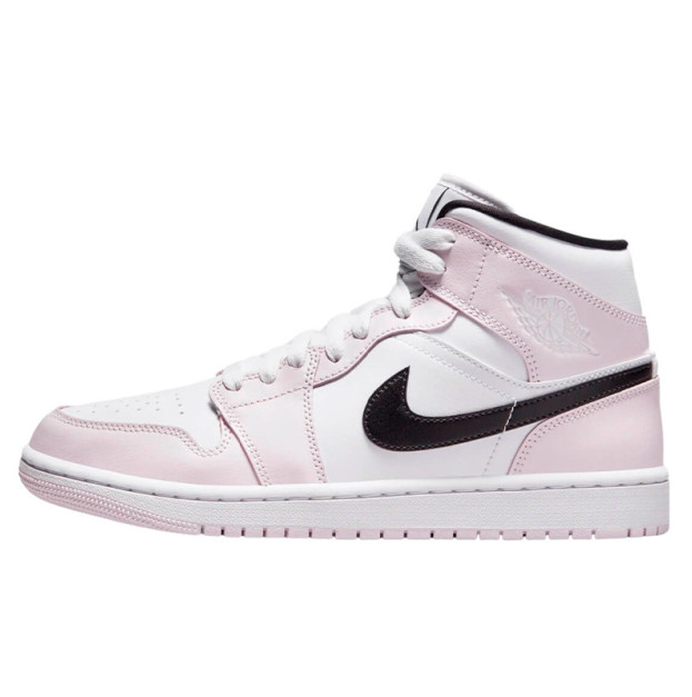 Jordan 1 Mid Barely Rose BQ6472-500