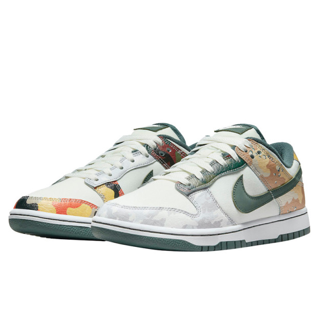 Nike Dunk Low Sail Multi Camo DH0957-100