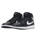 Jordan 1 Mid Black White BQ6472-011