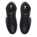 Jordan 1 Mid Black White BQ6472-011