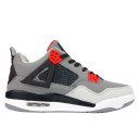 Jordan 4 Retro Grey Red Termo Winter С ФЛИСОМ