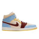 Jordan 1 Mid SE Fearless Maison Chateau Rouge CU2803-200