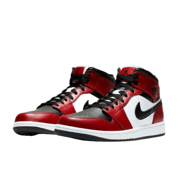 Jordan 1 Mid Chicago Toe 554724-069