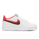 Nike Air Force 1 LV8 Double Swoosh White Bright Crimson CW1574-101