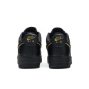 Nike Air Force 1 Low Essential Black Gold Swoosh AO2132-005