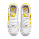 Nike Air Force 1 Shadow White Barely Rose Speed Yellow CJ1641-102