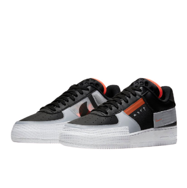 Nike Air Force 1 Type Black Hyper Crimson CQ2344-001